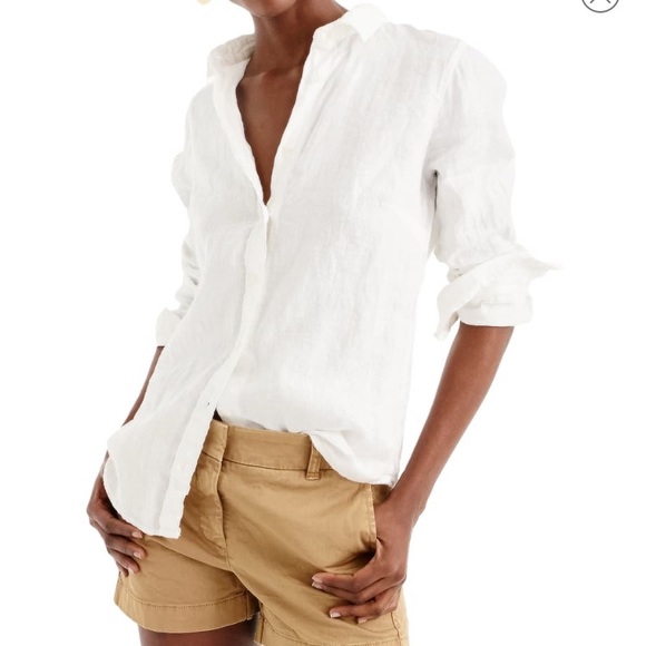 J. Crew Tops - J Crew Baird McNutt linen shirt